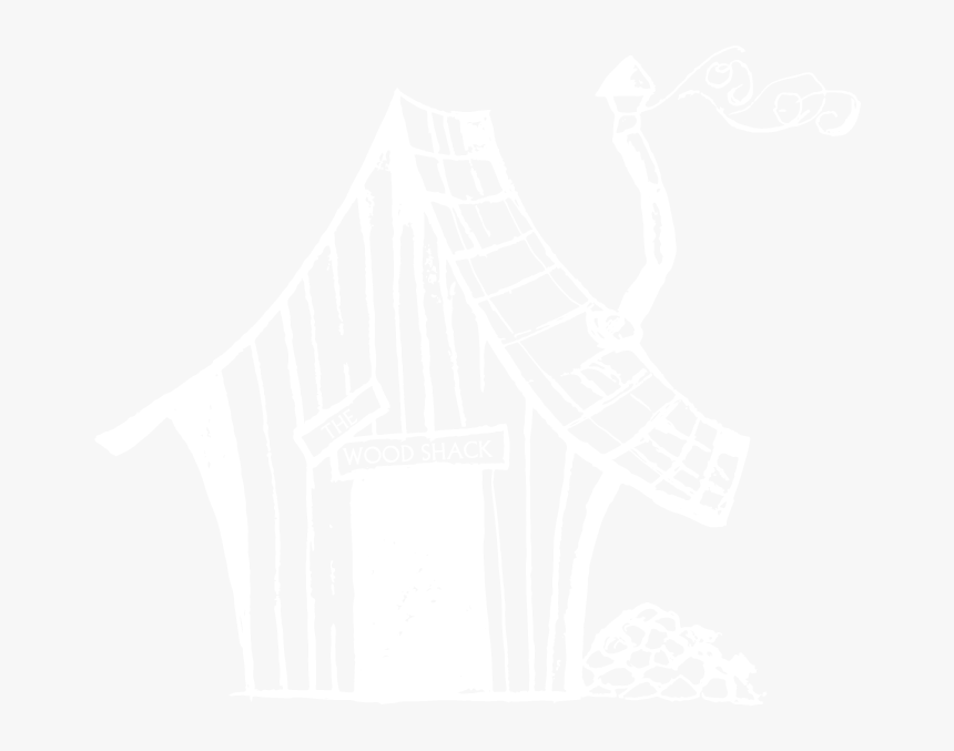 Woodshacklogo-white - Illustration, HD Png Download