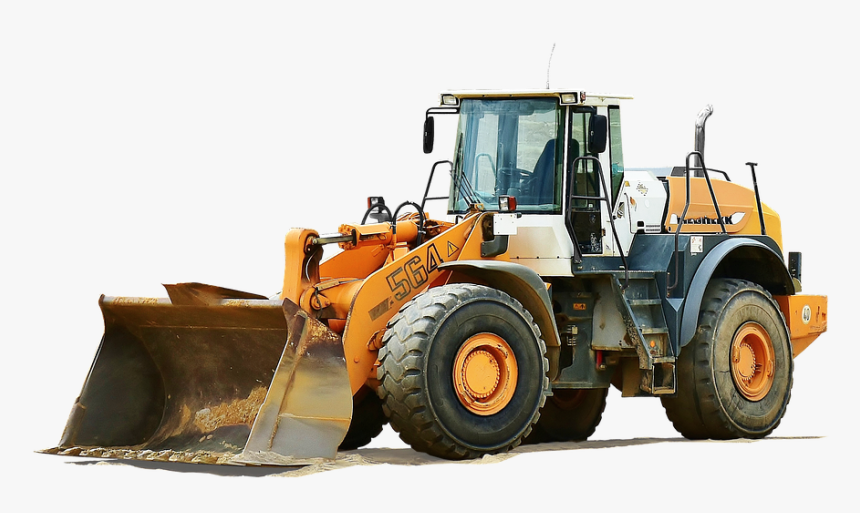 Isolated, Wheel Loader, Gravel Pits, Sand, Pebble - Ladowarki Czolowe, HD Png Download