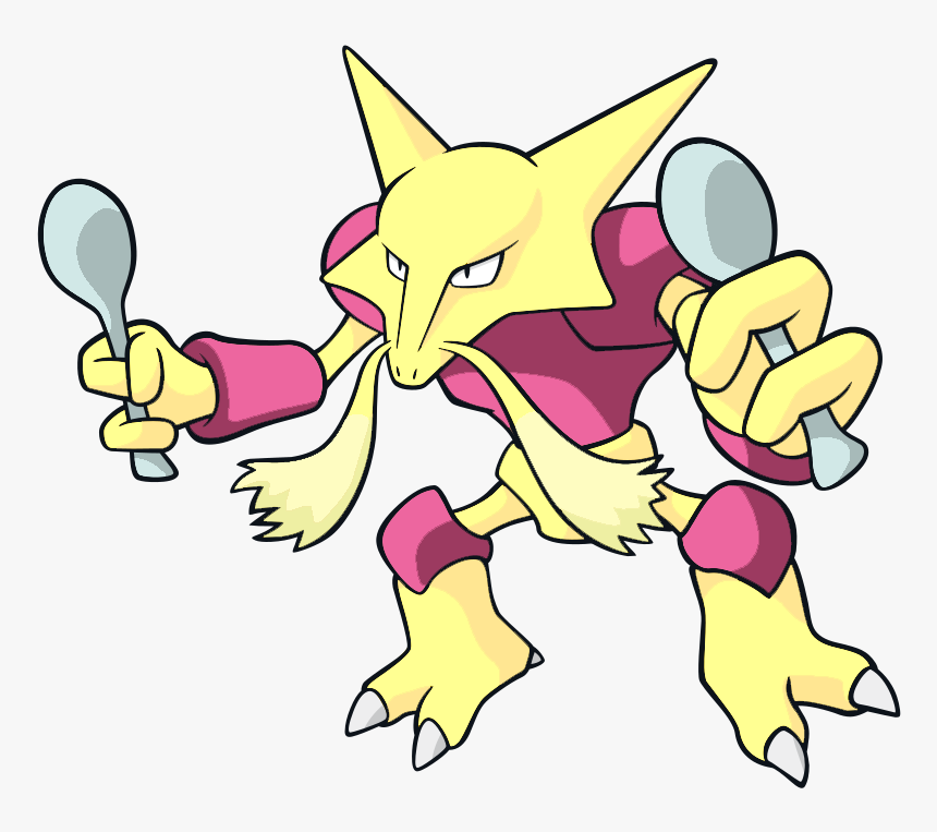 Alakazam Pokemon Png, Transparent Png
