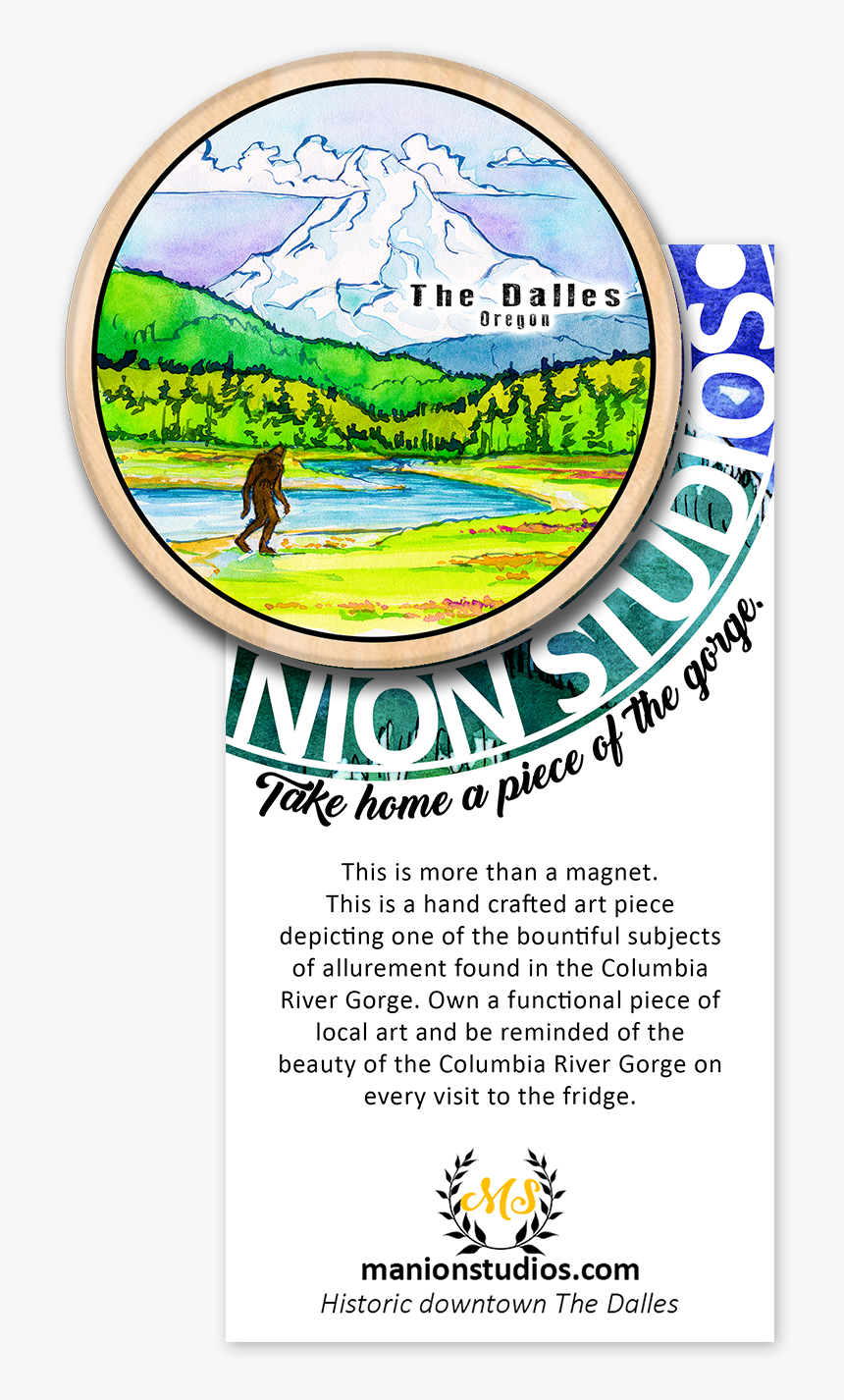 Beauty Of The Gorge Magnet - Manion Studios, HD Png Download