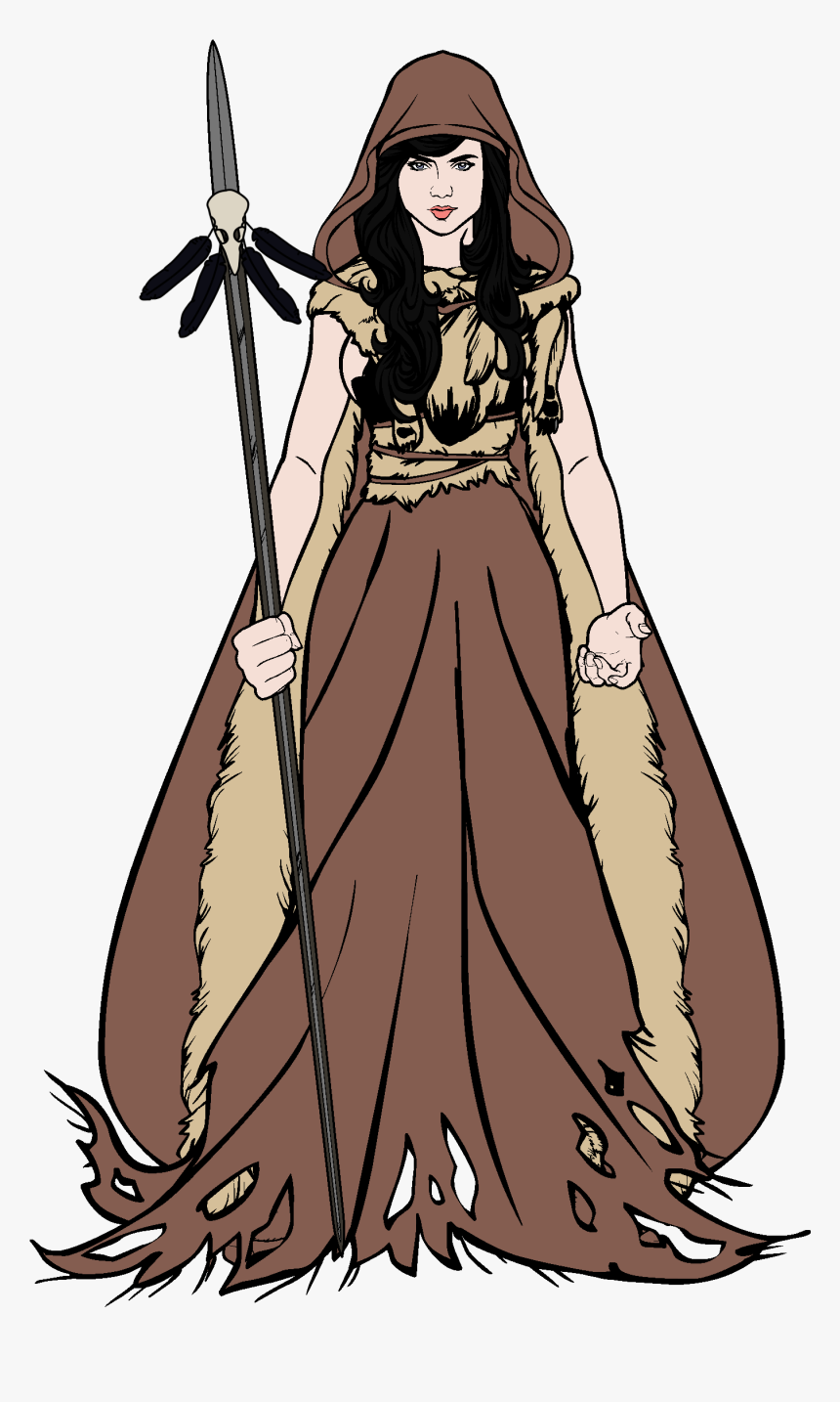 Marala Barbarian Witch - Illustration, HD Png Download