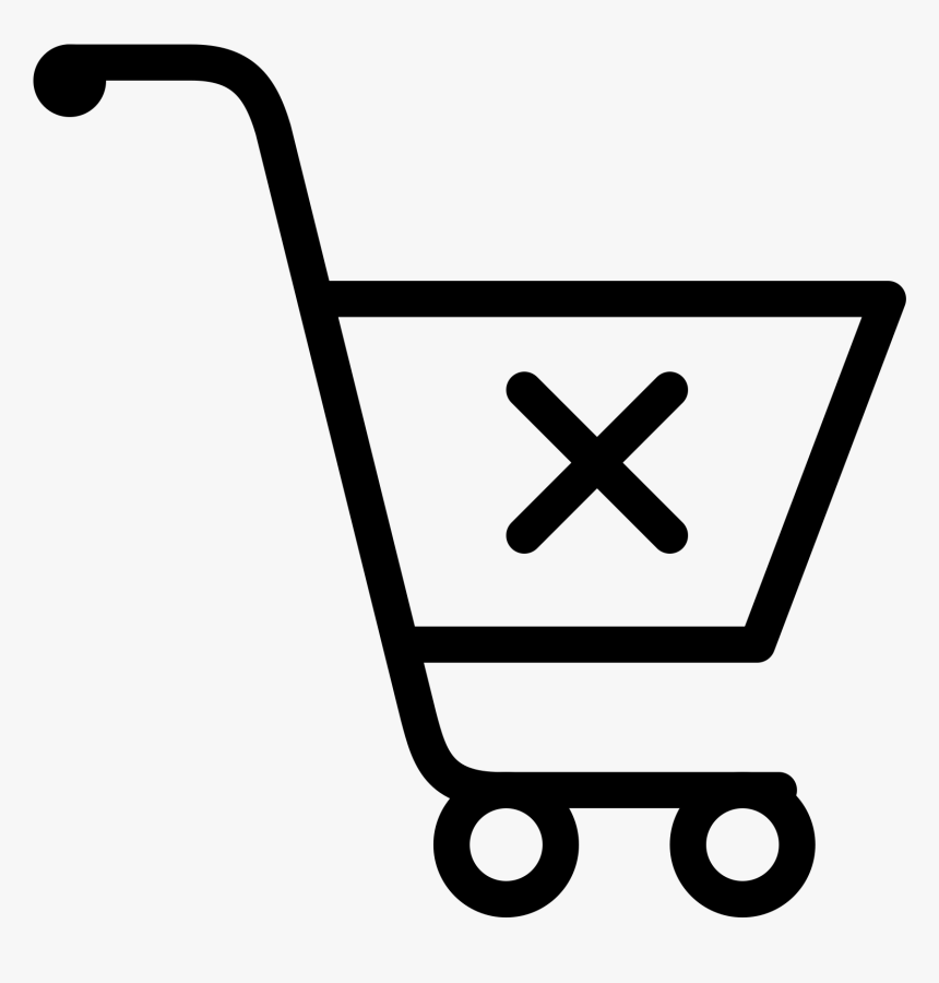 Shopping Cart Icon Png Black - Check In Icon Shopping Cart, Transparent Png
