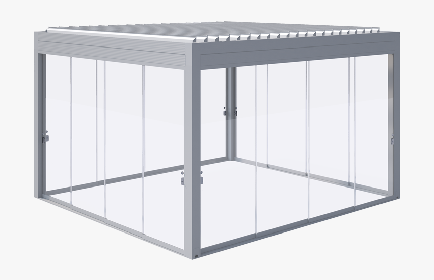 Glisse3 - Pergola Sliding Glass, HD Png Download