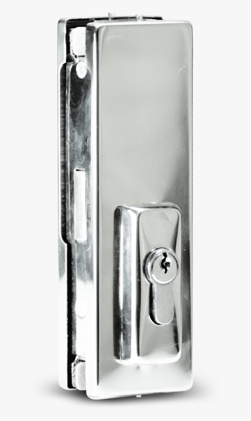 Glass Door Lock - Home Door, HD Png Download