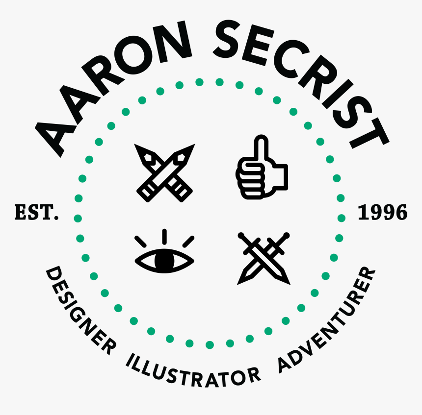 I Love Drawing Badass Warriors And Spooky Monsters - Circle, HD Png Download