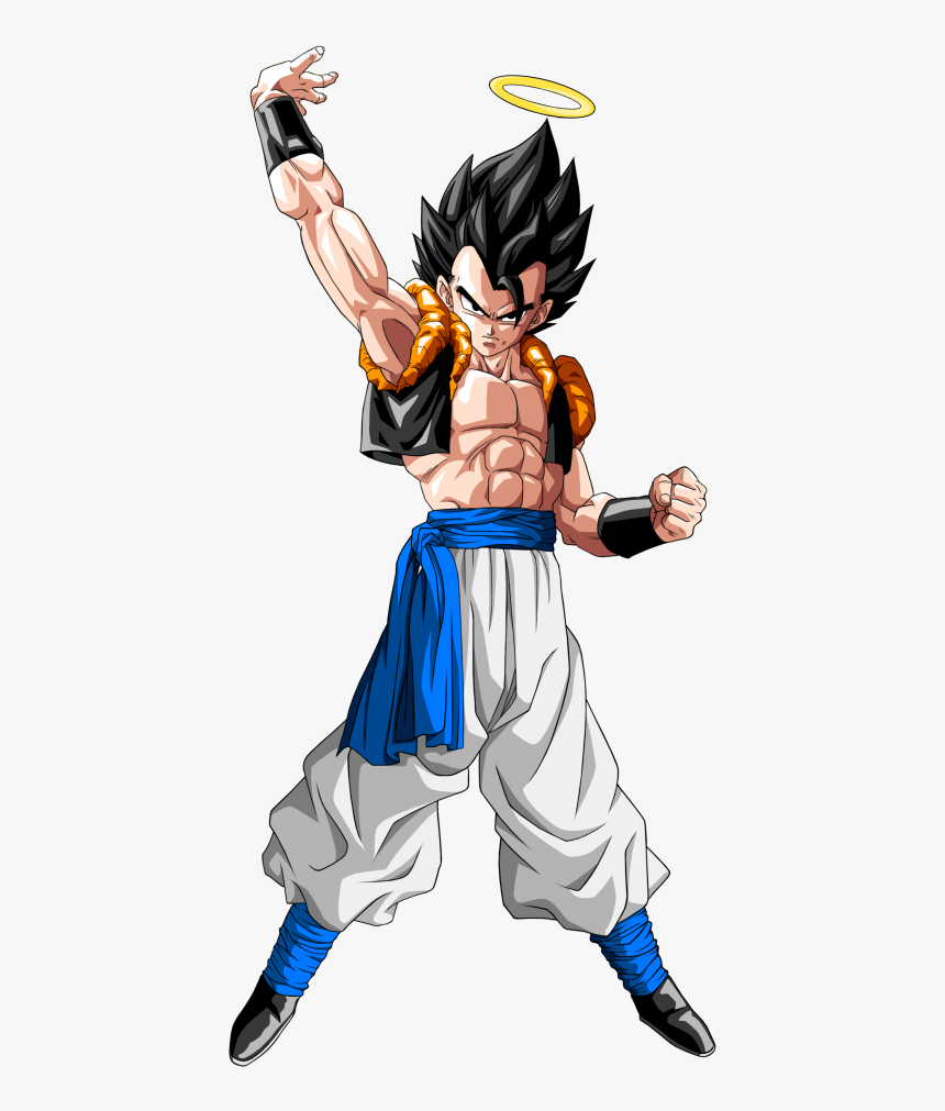 No Caption Provided - Gogeta Not Super Saiyan, HD Png Download