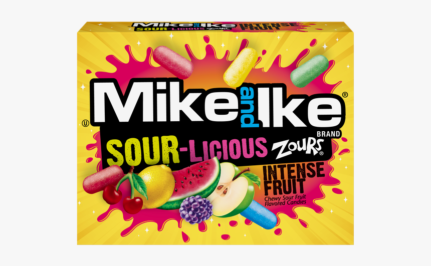 Mike And Ike Sour Licious, HD Png Download