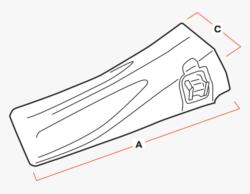 Ultralok Line Tooth - Drawing, HD Png Download