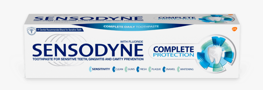 Sensodyne Complete Protection Toothpaste - Online Advertising, HD Png Download