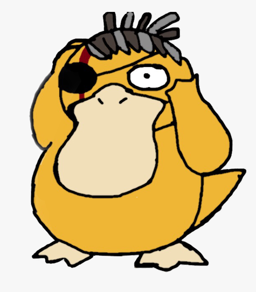 Psyduck Png , Png Download - Im A Bird Caw Caw, Transparent Png