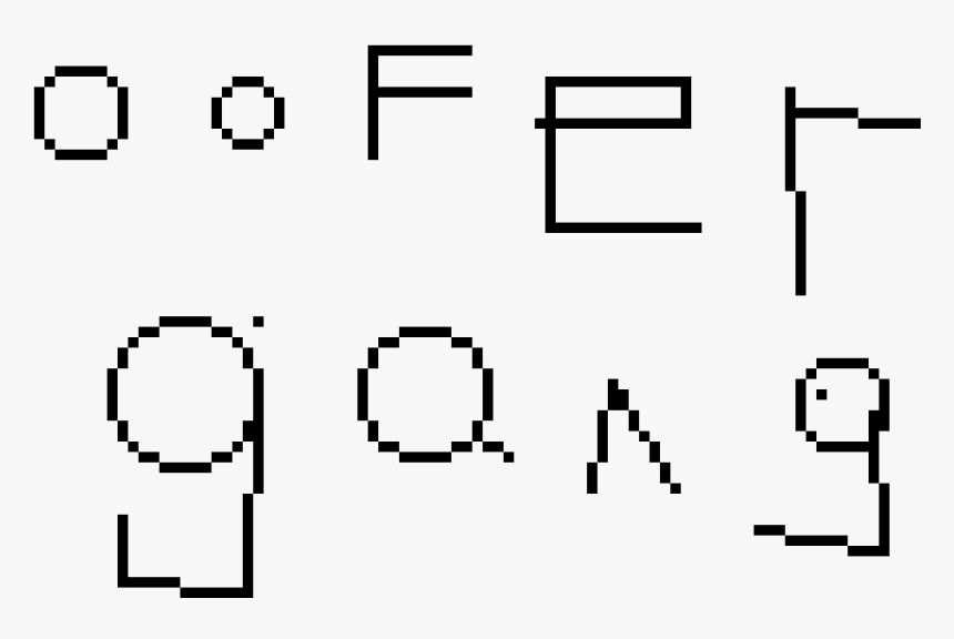 Pixilart Oofer Gang Oofer Gang Oof Oofer Gang Png Oofer - Pixel Art Body Template, Transparent Png