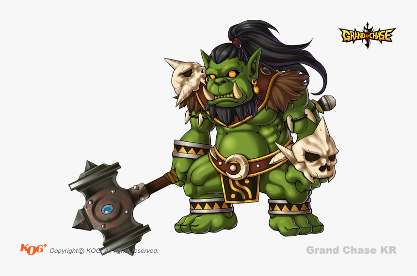 14 Orc Lord - Orc Grand Chase, HD Png Download