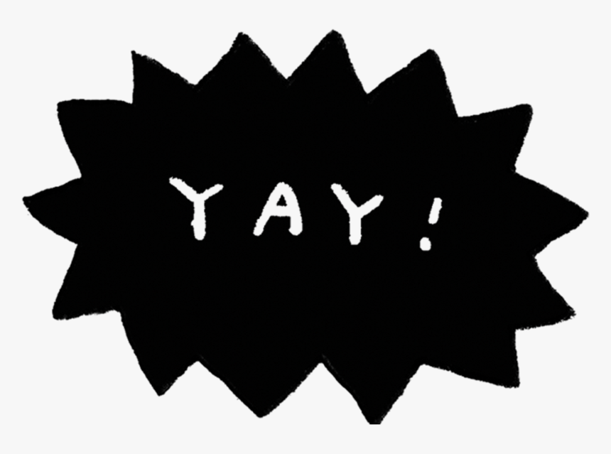Yay Black And White, HD Png Download