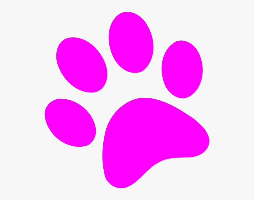 Comfy Claws Paw 2 Clip Art - Blue Paw Print Png, Transparent Png