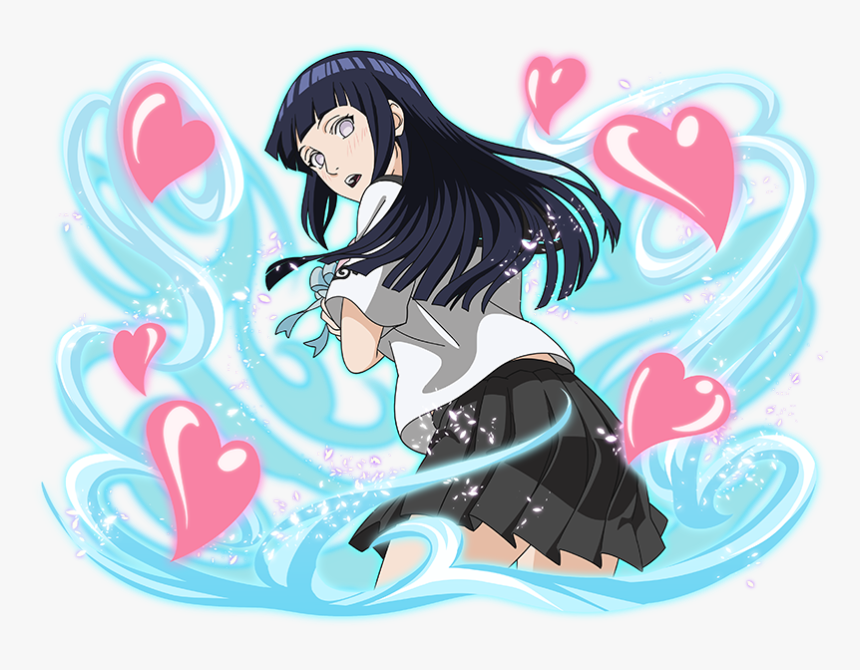 Schoolgirl Hinata, HD Png Download