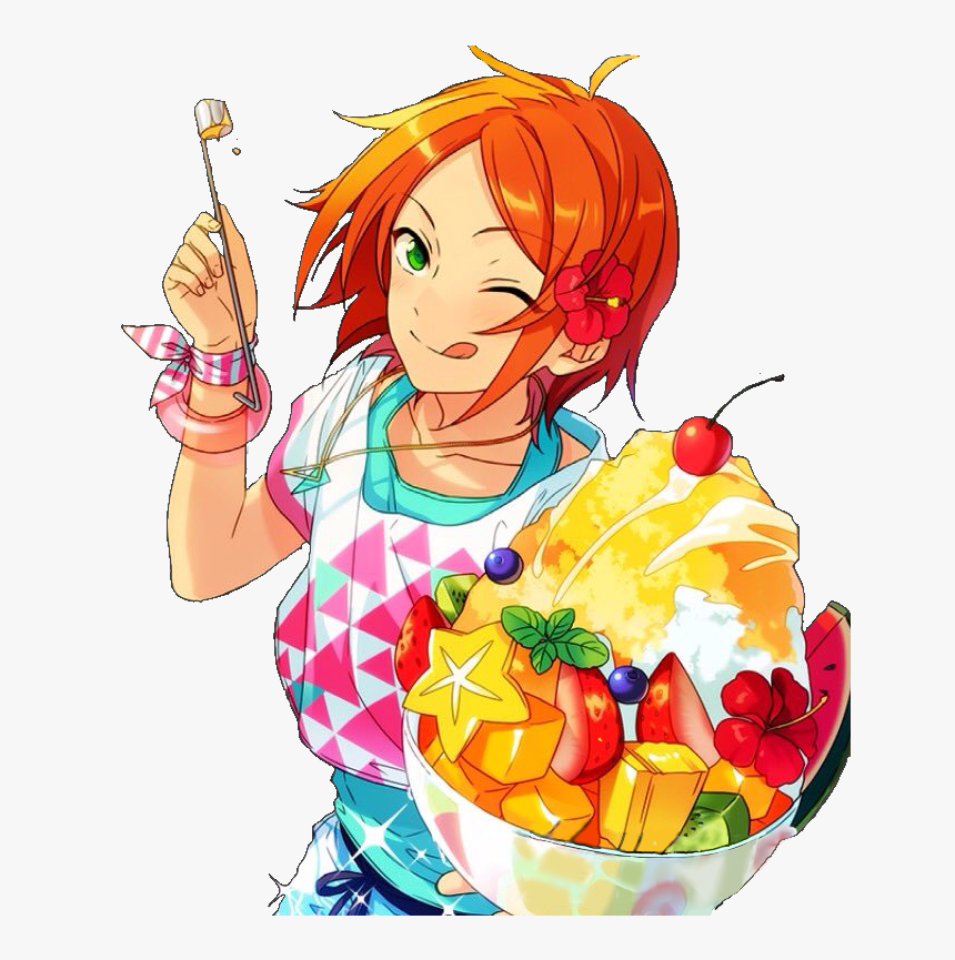 Hinata Aoi Beach House Dialogue Render - Ensemble Stars Hinata Aoi Render, HD Png Download