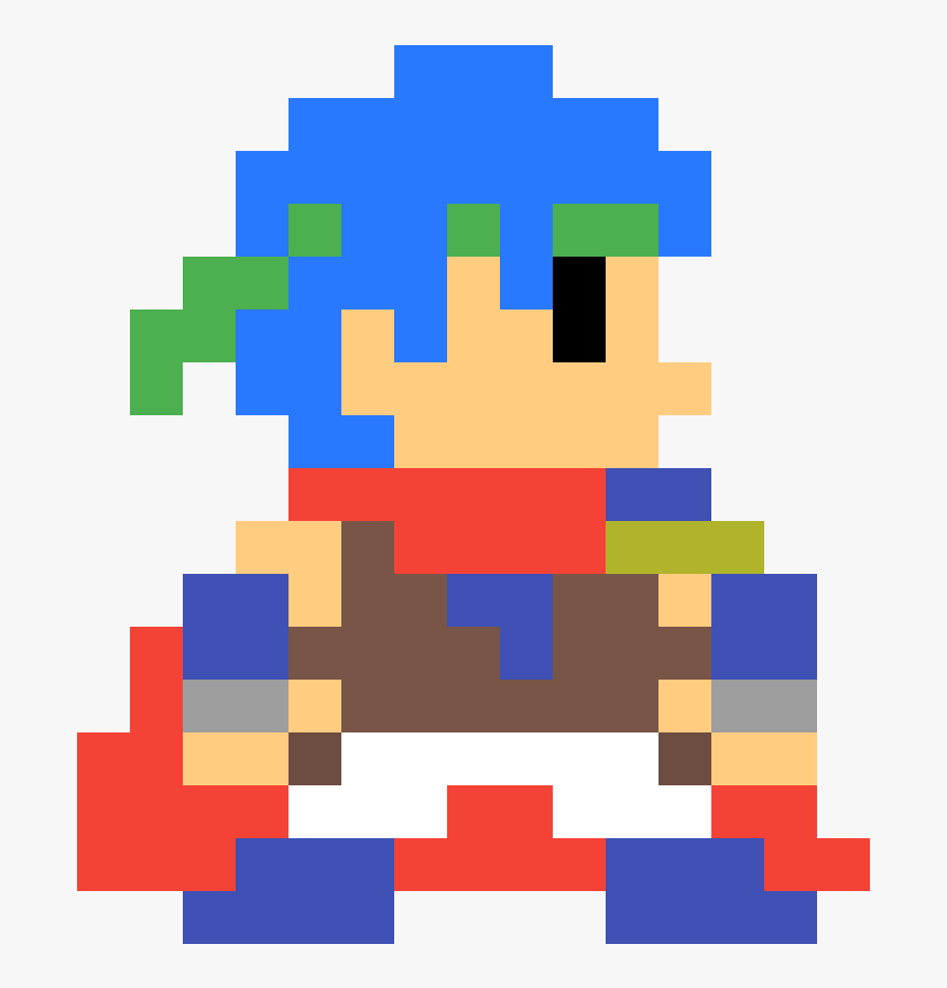 Minecraft Elma Pixel Art, HD Png Download