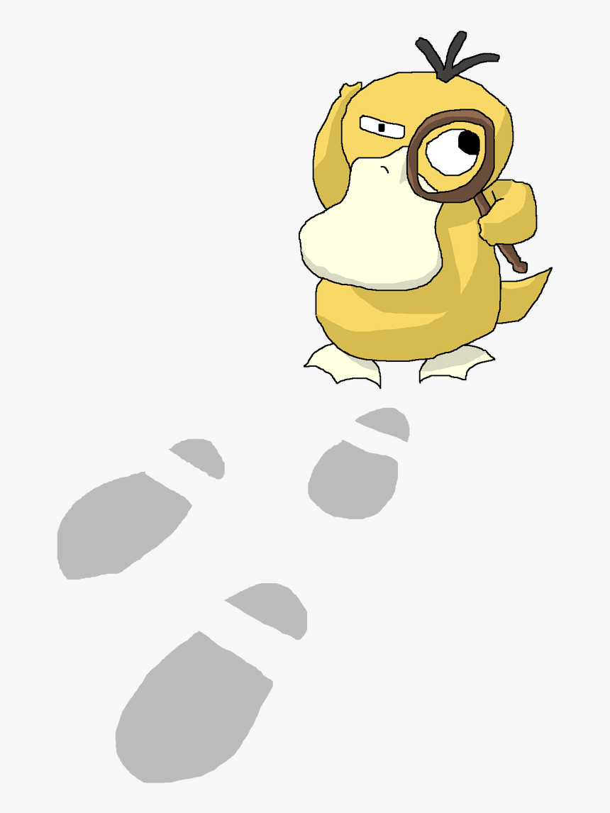 Footprints Drawing Detective - Cartoon, HD Png Download
