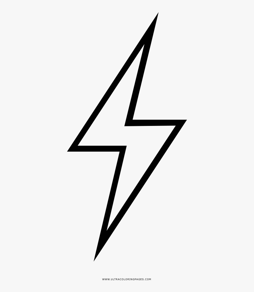 Destello Página Para Colorear - Triangle, HD Png Download