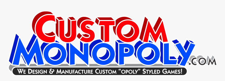 Custom Monopoly Personalized Monopoly Games Manufacturing - Custom Monopoly Logo, HD Png Download