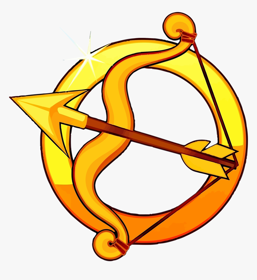 Yükle Ok Ve Yay Halka Açık Vektörlerok Ve Yay - Logo Sagittarius Png, Transparent Png