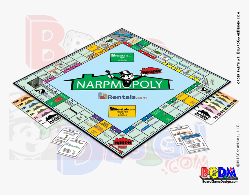 Custom Monopoly Games, HD Png Download
