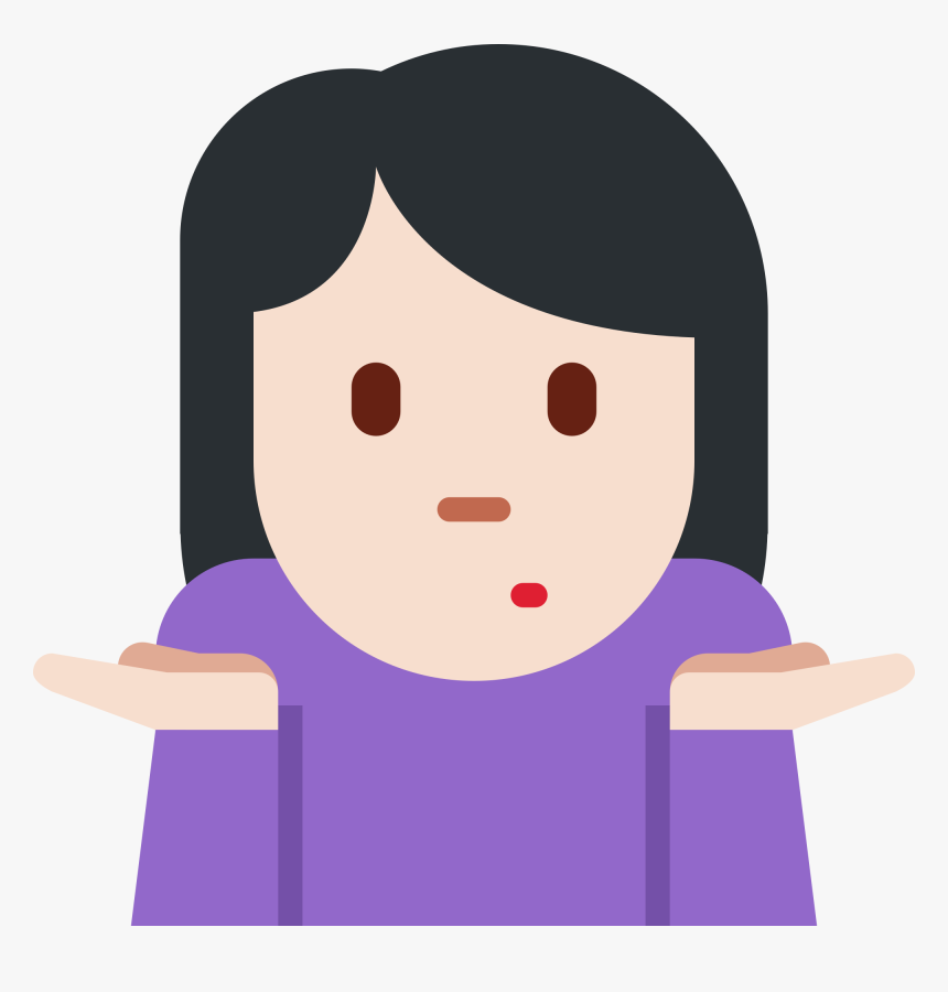 🤷 ♀ Meaning, HD Png Download