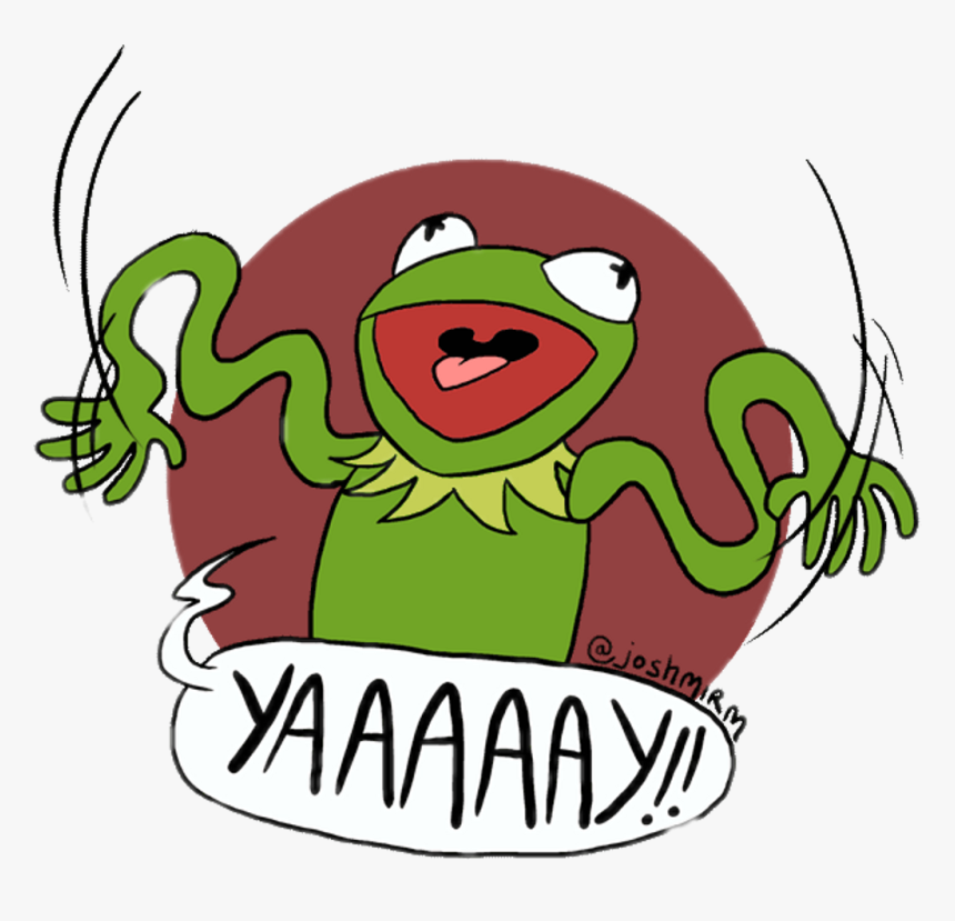 Are Often Tired When They Come To Lessons And Probably - Kermit The Frog Yaaaay, HD Png Download
