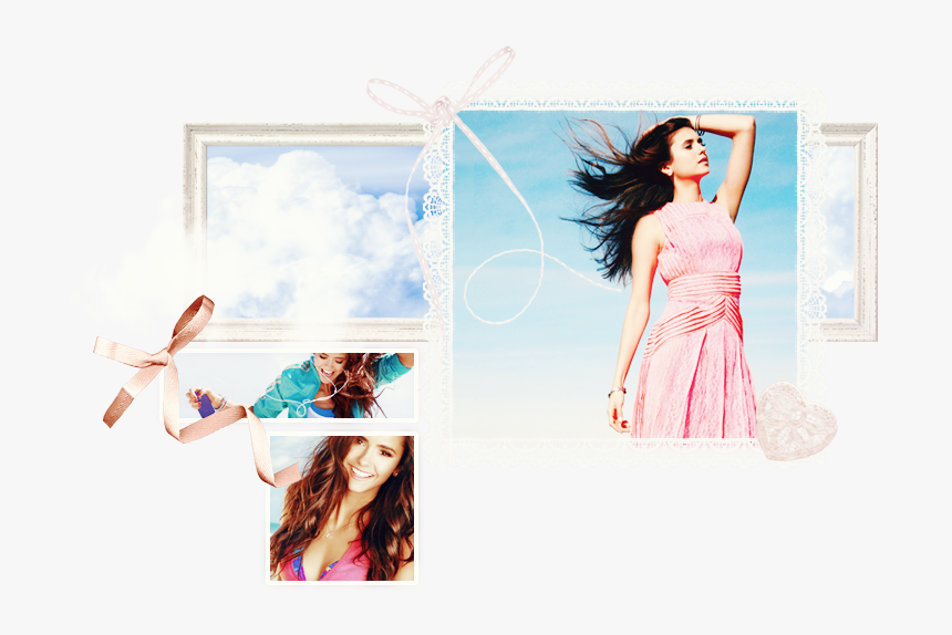 Nina Dobrev Teen Vogue, HD Png Download