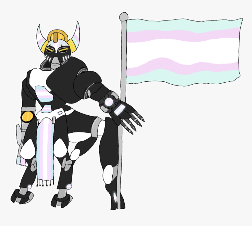 Trans Orisa With No Background Or Sheild - Cartoon, HD Png Download