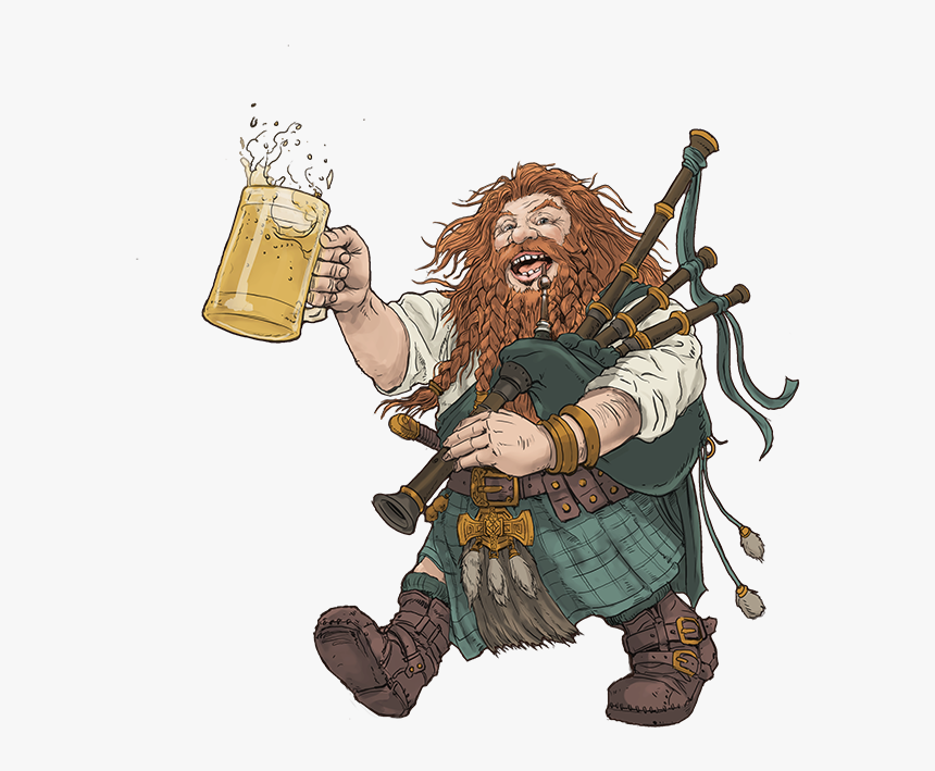 Od-dwarf - Cartoon, HD Png Download