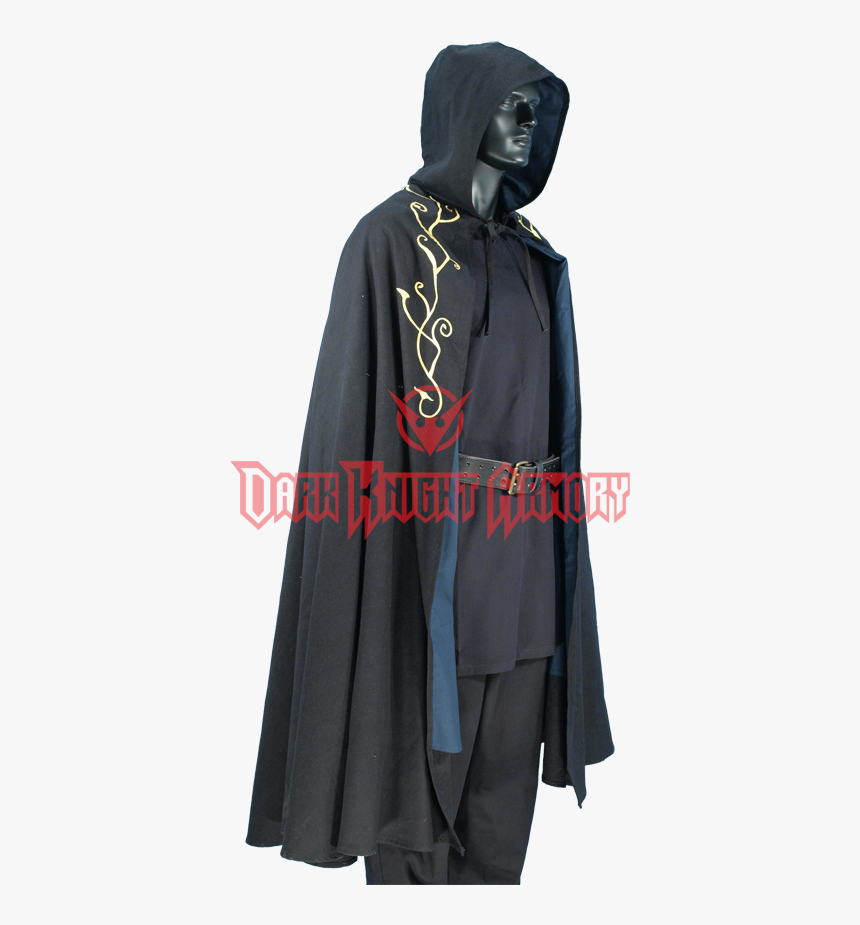Bard Cloak , Png Download - Hooded Cloak, Transparent Png