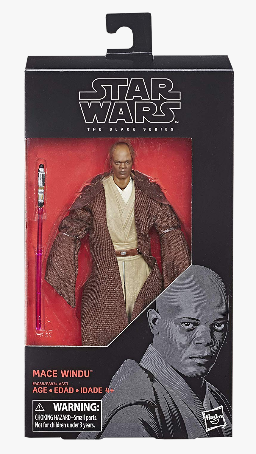 Star Wars The Black Series Mace Windu, HD Png Download