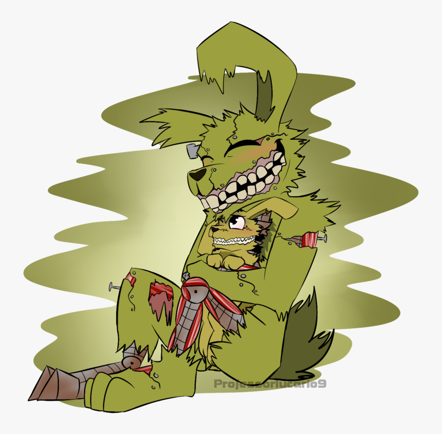 Transparent Five Nights At Freddy S Foxy Png - Springtrap And Plushtrap, Png Download