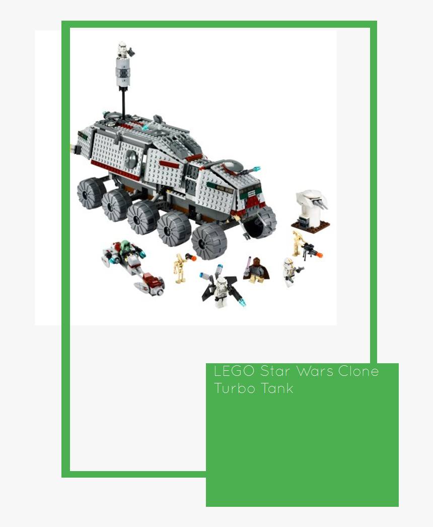 Star Wars Lego Clone Turbotank, HD Png Download