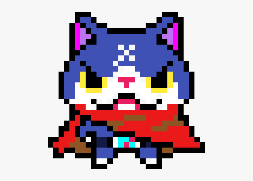 Pixel Yo Kai Watch Art, HD Png Download