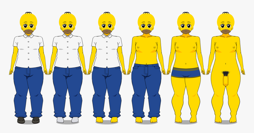Homer Simpson Emotions , Png Download - Homer Simpson Strip, Transparent Png
