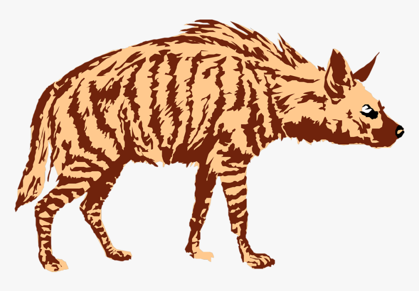 Grab And Download Hyena Png Image Without Background - Transparent Background Hyena Clipart, Png Download