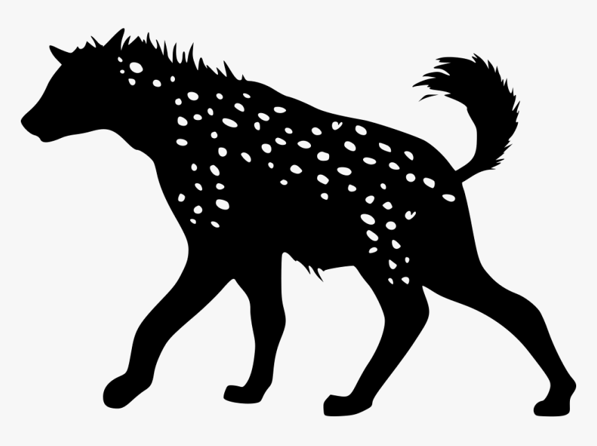 Hyena - Hyena Black Png, Transparent Png