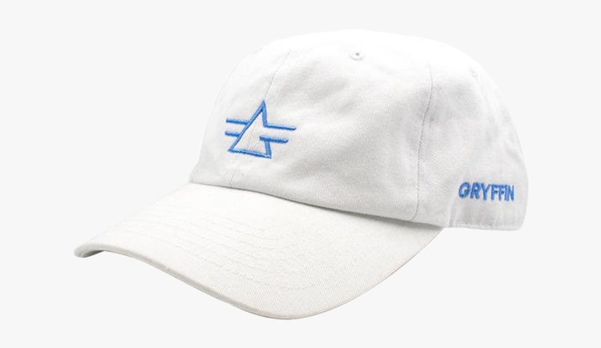 Gryffin Logo White Dad Hat - Baseball Cap, HD Png Download