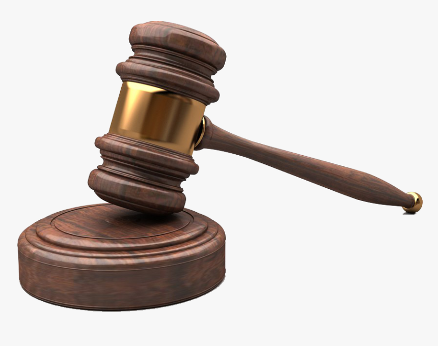 Judge - Transparent Gavel Png, Png Download