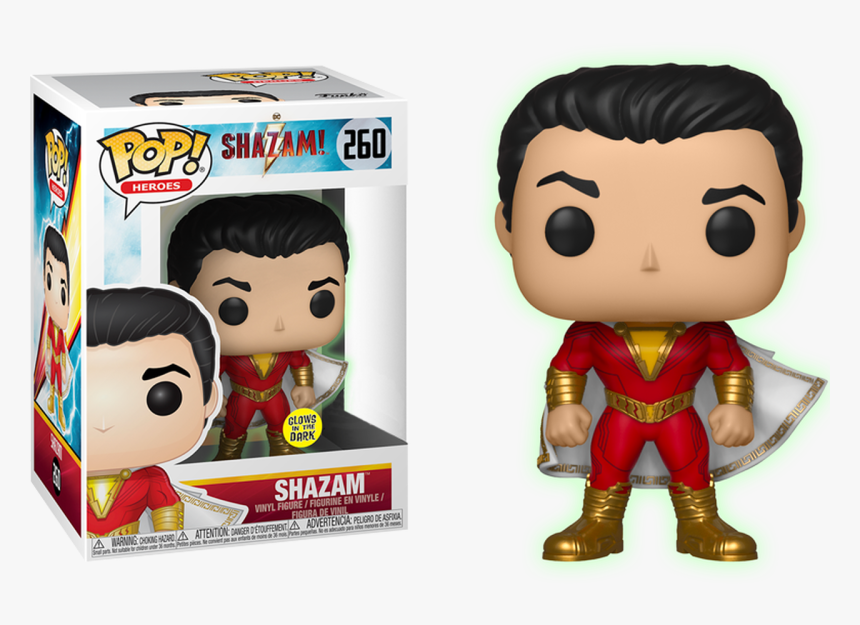 Shazam - Shazam Funko Pop, HD Png Download