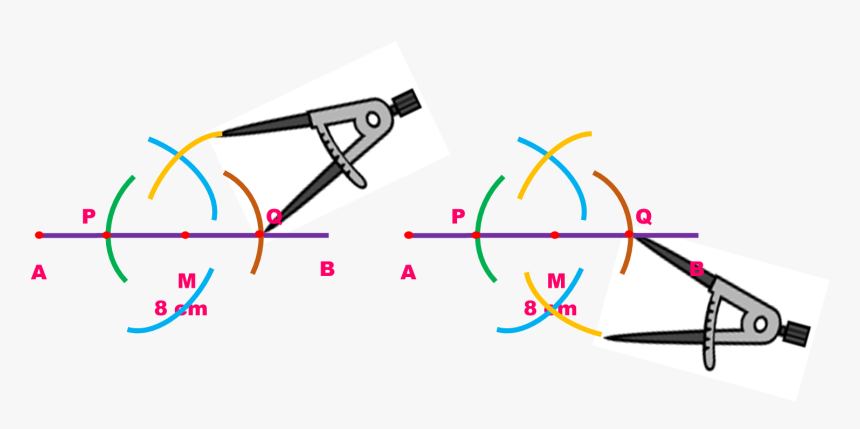 - Hacer Un Rombo Con Compas , Png Download - Construccion De Un Rombo, Transparent Png