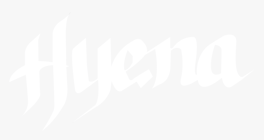 Hyena - Calligraphy, HD Png Download