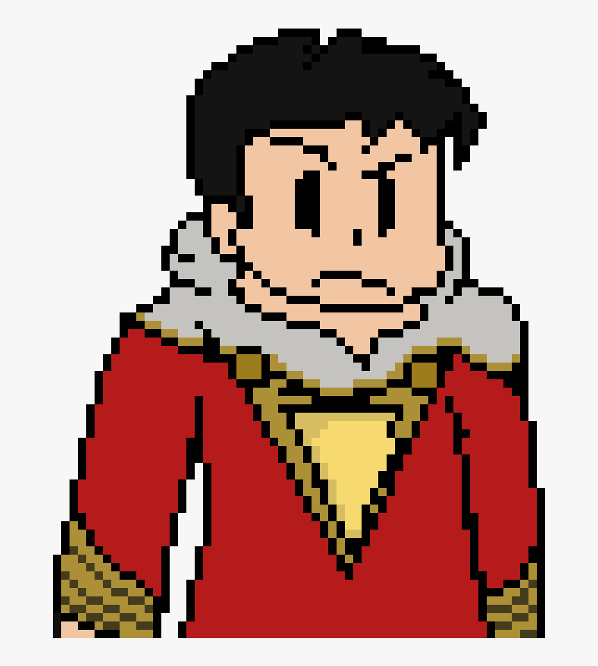 Shazam Drawing Face, HD Png Download