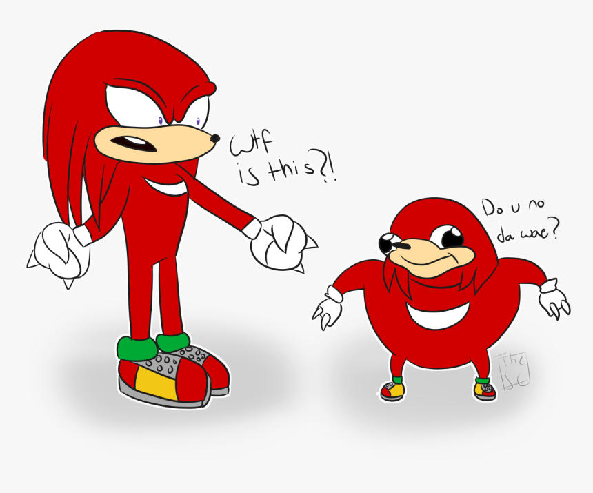 Ugandan Knuckles And Knuckles, HD Png Download
