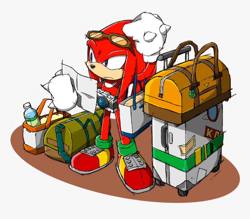 Sonic The Hedgehog Clipart Knuckles The Echidna, HD Png Download