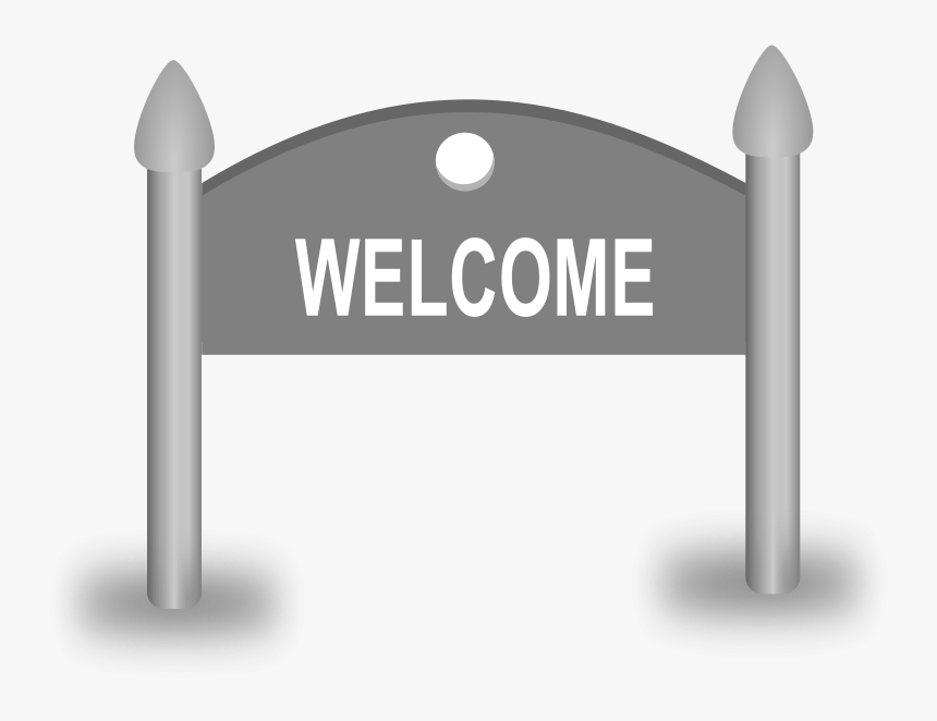 Welcome Sign Board - Welcome Sign Clip Art, HD Png Download