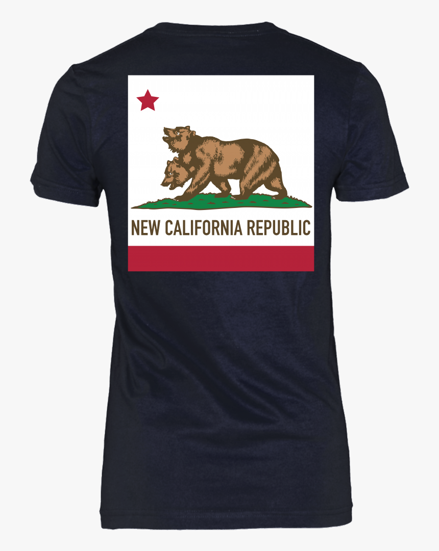 California Flag Shirt - New California Republic Flag, HD Png Download