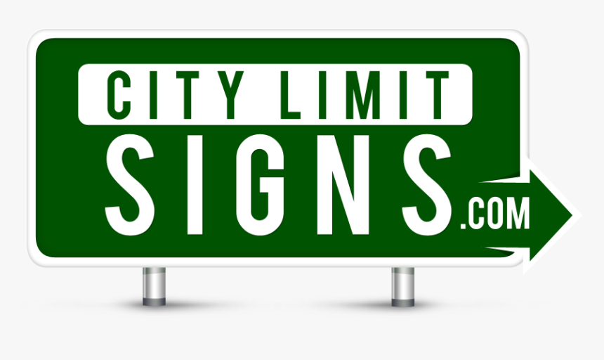 City Limit Signs - Welcome City Signs Png, Transparent Png